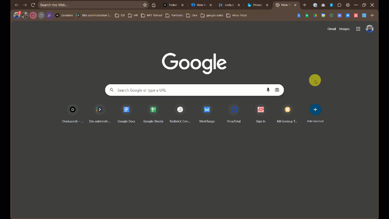 This GIF shows how to get to the Spell Check toggle in Advanced Settings.