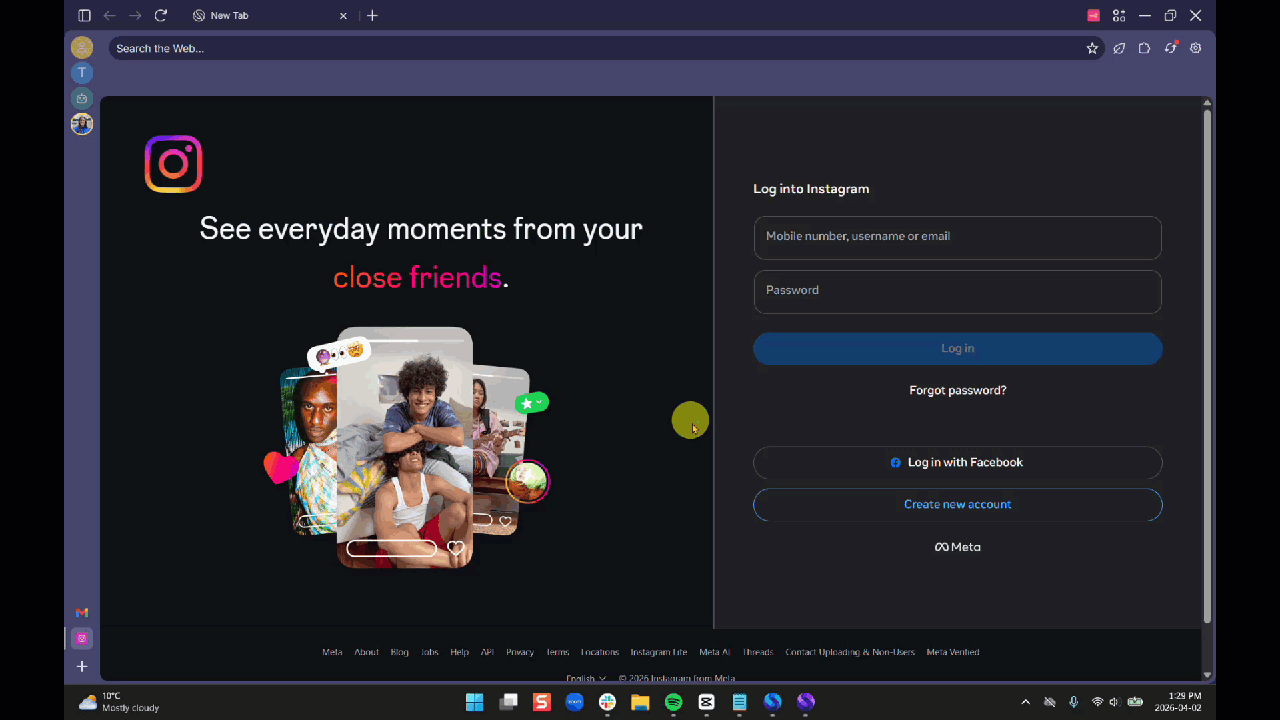This GIF shows how to open another Shift window